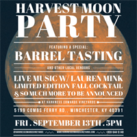 Harkness Edwards Vineyards: Harvest Moon Party