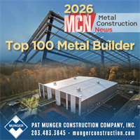 Munger Construction Named to Metal Construction News Top 100 Metal Builders List for 2026