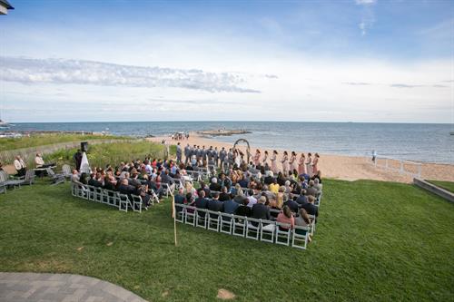 Beachfront Wedding Ceremony 