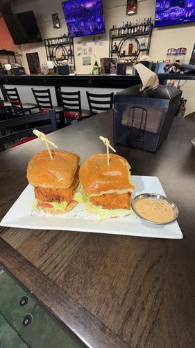 Salmon Sliders