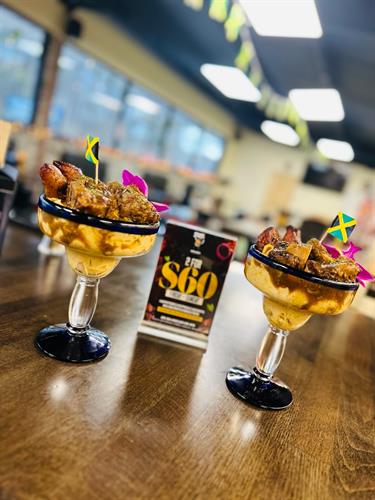 Oxtail & Mac & Cheese Martini 