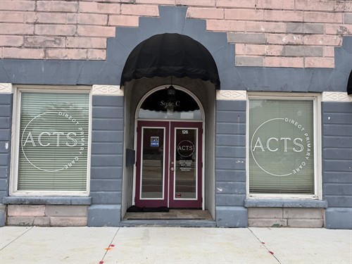 FRONT ENTRANCE FROM MADISON ST