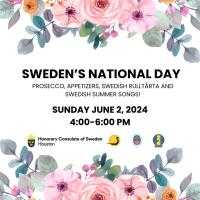 SACC Houston: SVERIGES NATIONALDAG/SWEDEN'S NATIONAL DAY