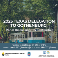 2025 Texas Delegation to Gothenburg - Panel Discussion