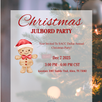 SACC Dallas: Traditional Swedish Christmas Julbord Party