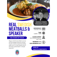 Real Swedish Meatball & Speaker