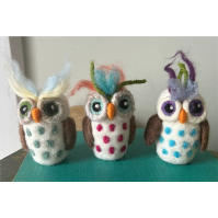 Grown-up Art Workshop “Make A Felt Owl!”with Artist Rachel Benson