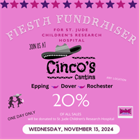 Cinco’s Cantina Hosts Fiesta Fundraiser on November 13th