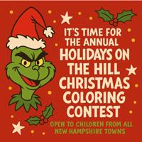 Holidays on the Hill Annual Holiday Coloring Contest (11/25-12/19)