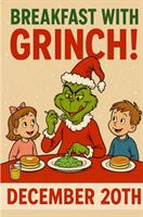 Breakfast with the Grinch!
