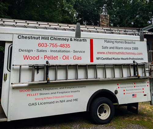 The sides of our truck pretty much say it all!