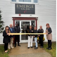Emerge Salon Celebrates Relocation to Rochester, NH with Ribbon Cutting Ceremony
