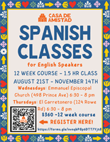 Casa de Amistad Offers Community Spanish Classes