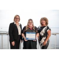 Marissa Chastain of the Athens Area Chamber of Commerce Graduates from Institute for Organization Management