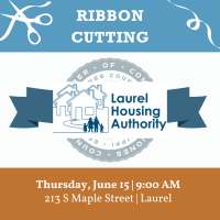 Ribbon Cutting Laurel Housing Authority: New Triangle Homes 