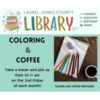 Coffee & Coloring - Laurel Library