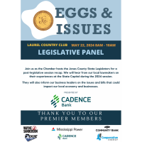 Eggs & Issues: 2024 Legislative Breakfast with Jones County Legislators