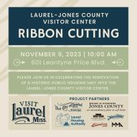 Ribbon Cutting: Laurel-Jones County Visitor Center