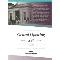 Community Bank's Downtown Location Grand Opening
