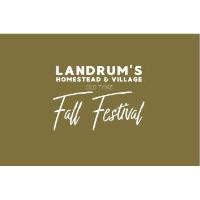 Landrum's Homestead & Village Old Tyme Fall Festival