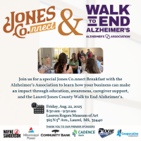 Jones Co.nnect & Alzheimer's Association Breakfast