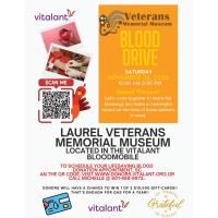 Blood Drive @ Veterans Memorial Museum