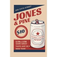 Rock 320 Saturday Presents: Jones & Pine