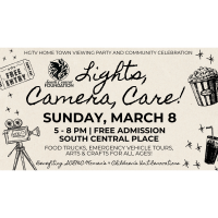 Lights, Camera, Care! HGTV Home Town Viewing Party and Community Celebration