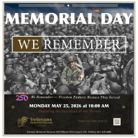 Veteran's Day Program-Veterans Memorial Museum