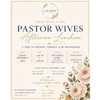 Pastor Wives Afternoon Luncheon