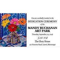 Mandy Buchanan Art Park Dedication Ceremony