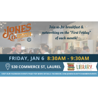 Jones CO.nnect First Friday - Networking at Laurel-Jones County Library