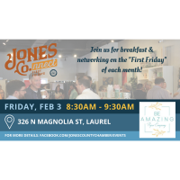 Jones CO.nnect First Friday - Networking at Be Amazing Paper Company
