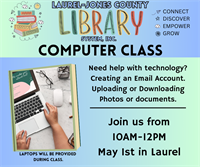 Basic Computer Skills Class- Laurel Library