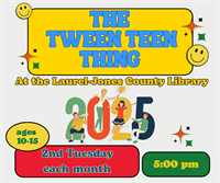 The Tween Thing: 5 - 6 PM