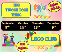 The Tween-Teen Thing & LEGO CLub