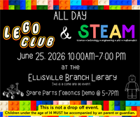 All Day Lego & STEAM Day & Robotic Demo - Ellisville