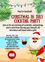 Christmas in July Cocktail Party