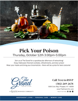 Pick Your Poison Networking Event