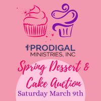Prodigal Ministries Spring Cake Live Auction Fundraising Event