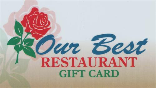Our Best Gift Cards for any occasions.