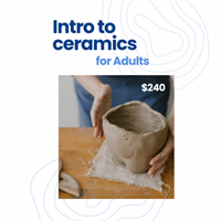 Intro to Ceramics for Adults
