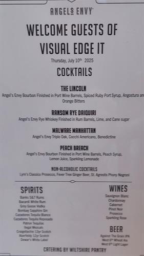 Beverage List Beverage List