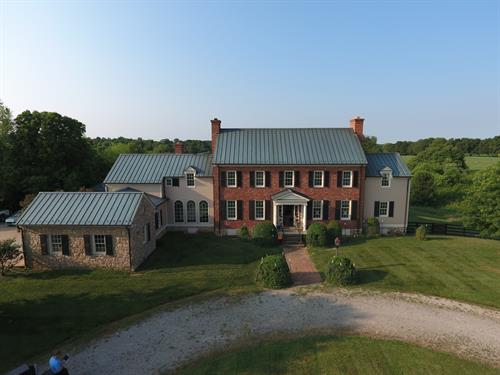 Standing seam metal roof