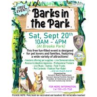 Barks in the Park