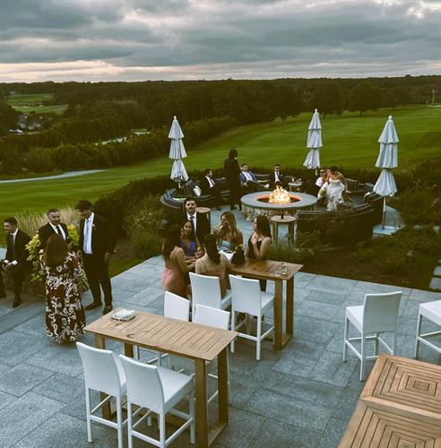 Gathering Around a Fire Pit