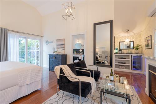 Luxury King Room #7 in the carriage house
