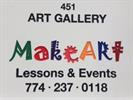 451 ART GALLERY and MakeARt Lessons & Events