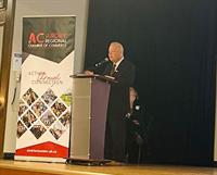 What did Airdrie's Mayor highlight in his State of the City Address?