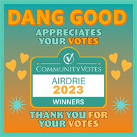 A Big Thank you to Airdrie for your Votes